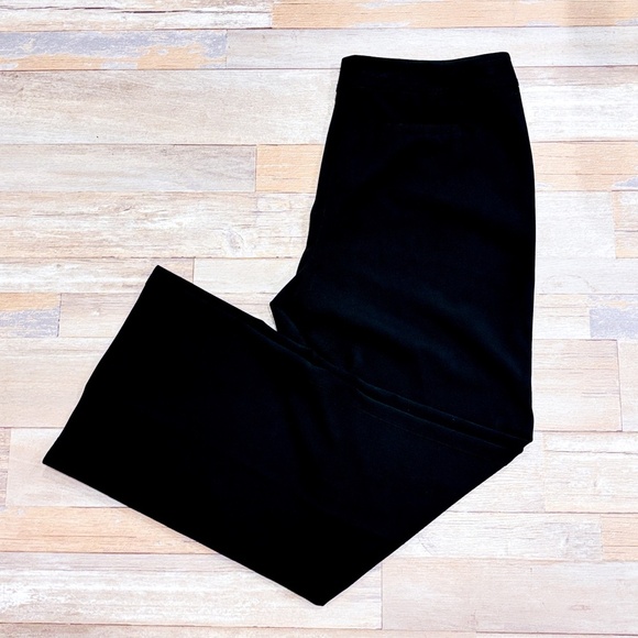 SIGRID OLSEN Black pants with wide leg - Picture 1 of 8